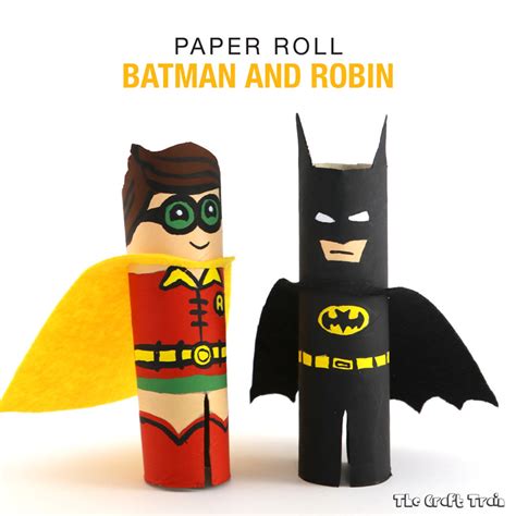 Paper Roll Batman And Robin The Craft Train