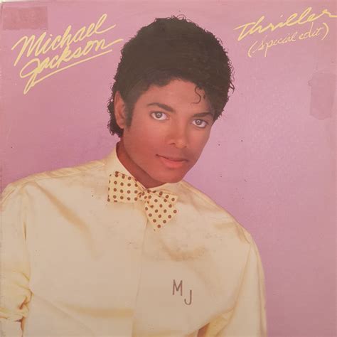 Michael Jackson Thriller Special Edit 1983 Vinyl Discogs