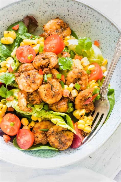 Mexican style shrimp salad, creole shrimp salad, shrimp salad, etc. Cajun Shrimp Salad Recipe + Tutorial {Low Carb, Gluten ...