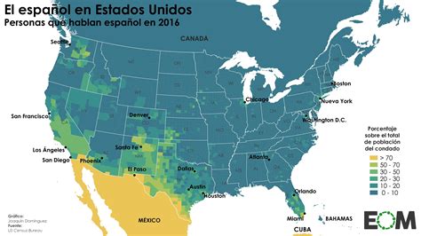 ¿cuál Es El Estado Que Más Habla Español En Estados Unidos