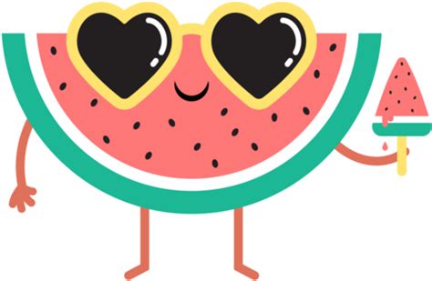 watermelon cartoon png - Watermelon Peep - Summer Cute Watermelon | #4799697 - Vippng