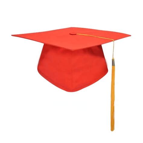 Black School Graduation Party Tassel Cap Mortar Board Graduation Hat