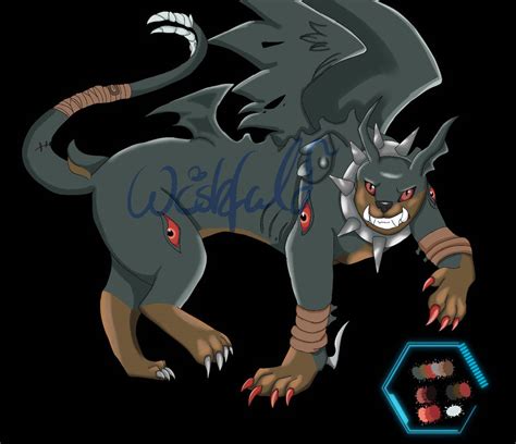 Winged Hellhound By Wishfulmelody On Deviantart