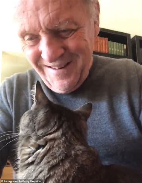 Anthony Hopkins Plays The Piano For His Cat Niblo In Self Isolation I