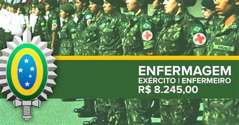 Exército Abre Concurso Para Enfermeiro Com Vencimento De R 824500