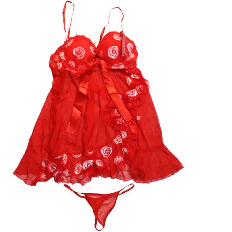 Sexy Nighty For Women In Red