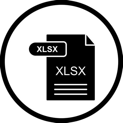 Xlsx Vector Icon 20659158 Vector Art At Vecteezy