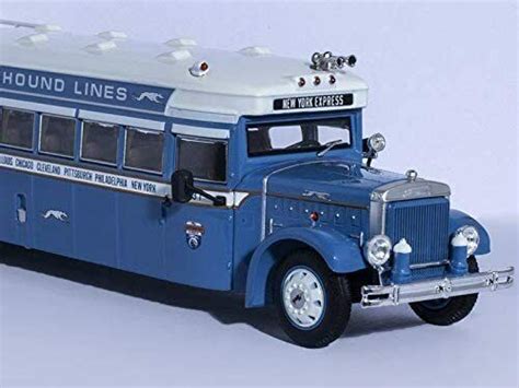 Iconic Replicas Greyhound Bus Lines 1931 Bk Parlor Coach 150 Scale Us