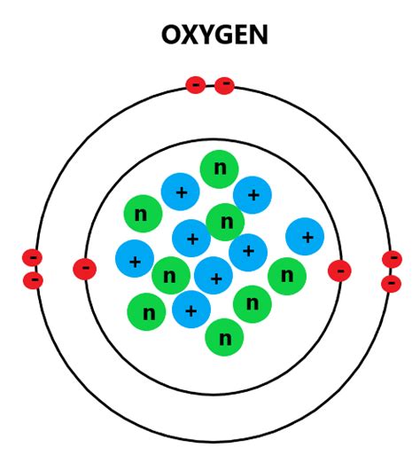 Diagram Labeled Diagram Of Oxygen Atom Mydiagramonline