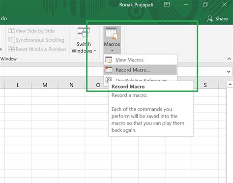 It Support Solution How To Use Macro In Excel