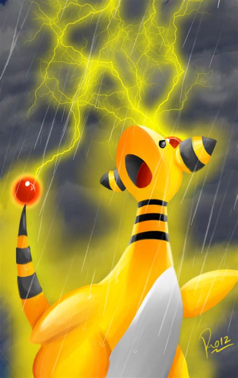 The Lightning Pokemon By Rokitoki On Deviantart