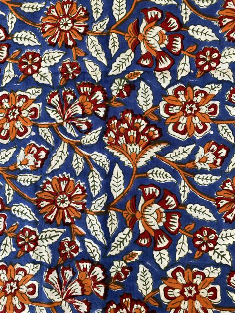 Indian Hand Block Print Simply Fabrics