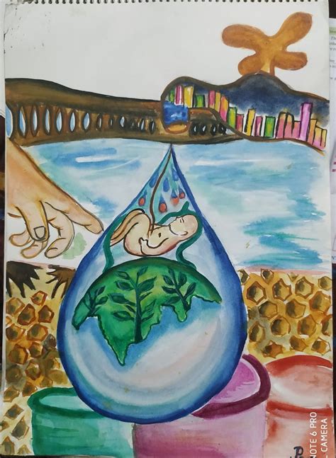 Savewater Save Water Drawing Water Drawing Water Painting