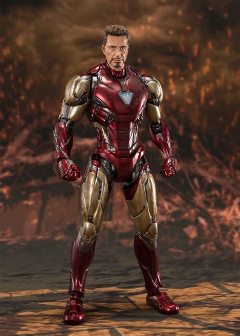 Avengers Endgame Iron Man Mk 85 Final Battle Sh Figuarts Heromic