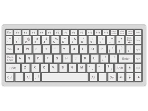 Computer Keyboard Transparent Png Image