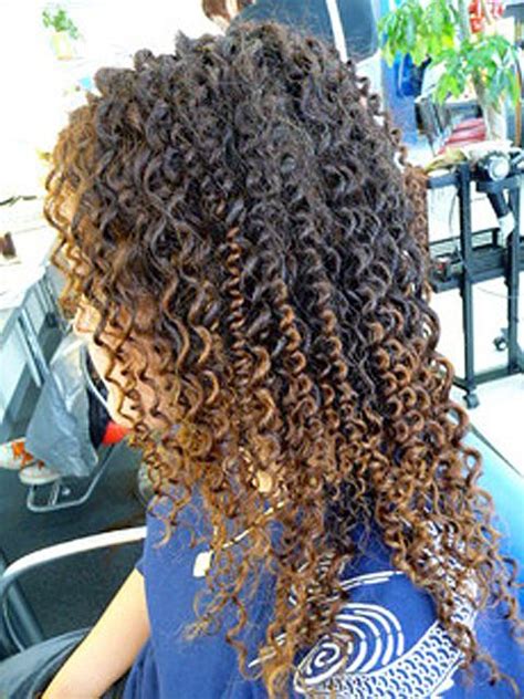 While perms can transform the texture of your hair from straight to wavy or curly, permed hair also delivers volume for a thicker look. Long Hair Tight Curly Spiral Perm | Curly hair styles ...