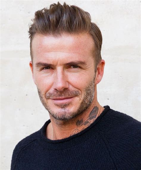 David Beckham Gets A Horse Tattoo On His Neck Instyle