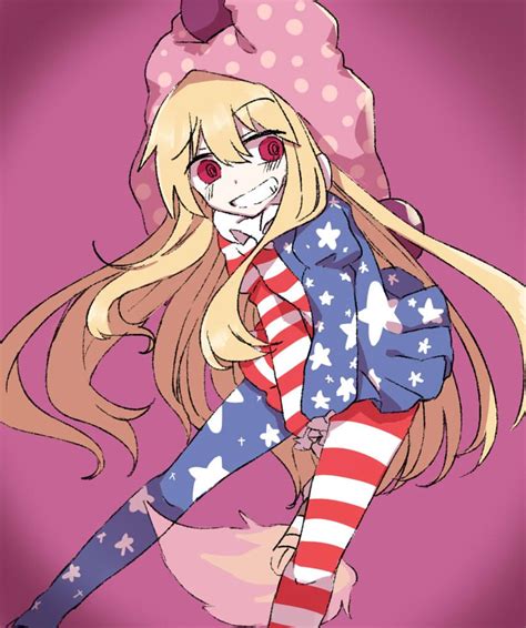 Abe Suke Clownpiece Touhou 1girl Alternate Legwear American Flag Dress American Flag
