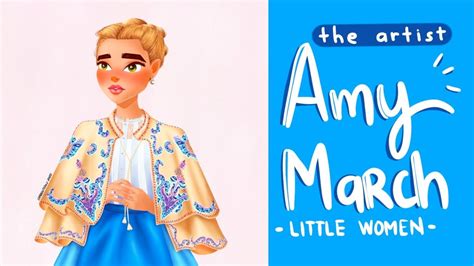 Procreate Amy March Little Women Illustration Fanart Youtube