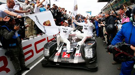 24 Hours Of Le Mans 2016 18th Overall Win For Porsche Porsche Newsroom