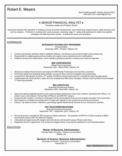  role will involve taking part in the wider management team to train sand coach other individuals and ensure. 25 Financial Analyst Resume Template (2020) | Business ...