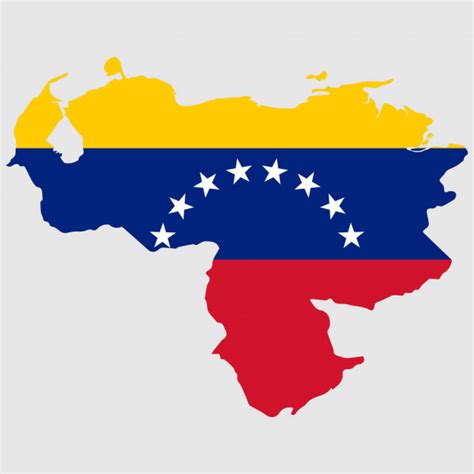 El Mapa De Venezuela Dibujo Dibujo Del Mapa De Venezuela Con Sus