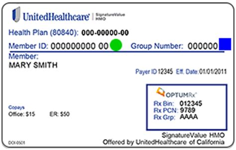 A group health insurance policy number is given to employees to identify their card details and the dependents on that account. myuhc.com