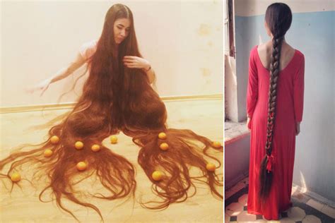 Real Life Rapunzel Has More Than 4 Pounds Of Hair