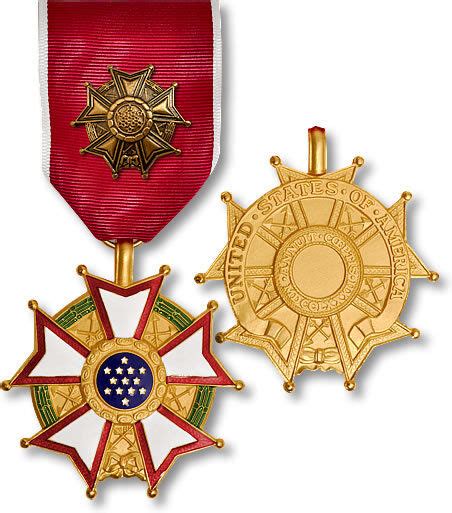 Uslegion Of Merit Officer Full Size Medal Ebay