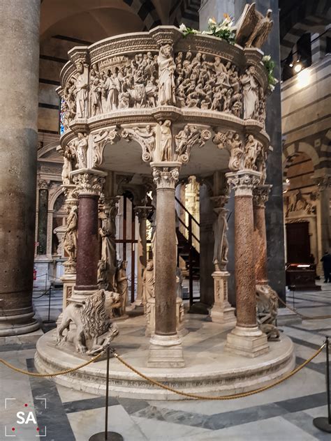 Púlpito De La Catedral De Pisa Giovanni Pisano 1302 1311 Sancho