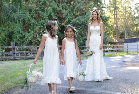 Rustic Flower Girl Dresses For Your Country Wedding