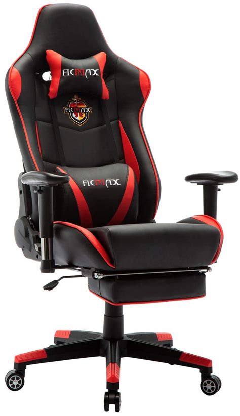 Ficmax Silla Gaming Ergonomica Con Masaje Lumbar Sillones De Oficina