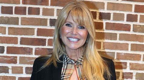 Christie Brinkley Is All Smiles Muses About Embracing Gray Hair Silifestyle