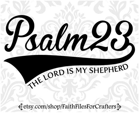Lord Is My Shepherd Psalm 23 Amazon Merch Husband Love Christian