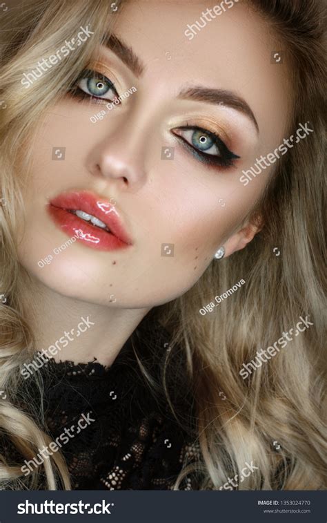 Passionate Portrait Beautiful Blonde Stock Photo Shutterstock