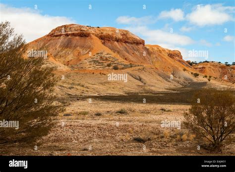 Painted Desert Near Coober Pedy South Australia Australia Stock
