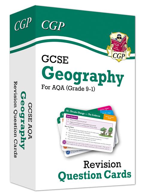 Gcse Geography Aqa Revision Question Cards Cgp Books
