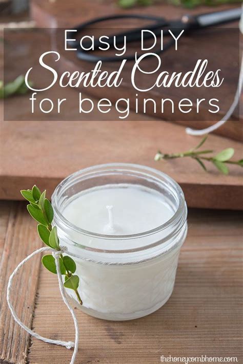 Easy Candle Making For Beginners Scentedcandles Easy Candle Making For