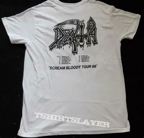 Death Scream Bloody Gore Tour Shirt Tshirtslayer Tshirt And
