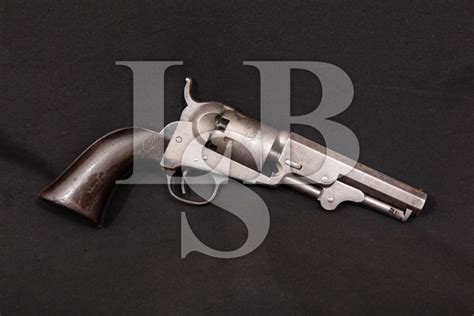 Colt Model 1849 Pocket Pre Civil War S Match Silver And Steel 4 In