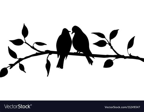 Silhouette Stencil Bird Silhouette Silhouette Vector Silhouette