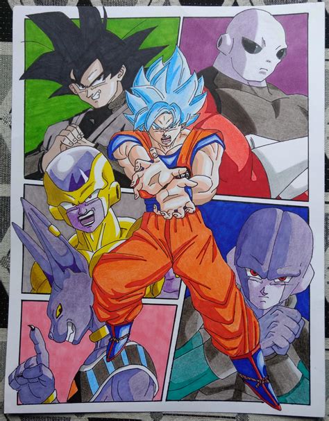 Tarbeldragonballz Dragon Ball Manga Fan Art Fan Art Son Goku Goku