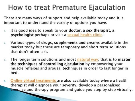 Premature Ejaculation Symptoms Causes And Treatment