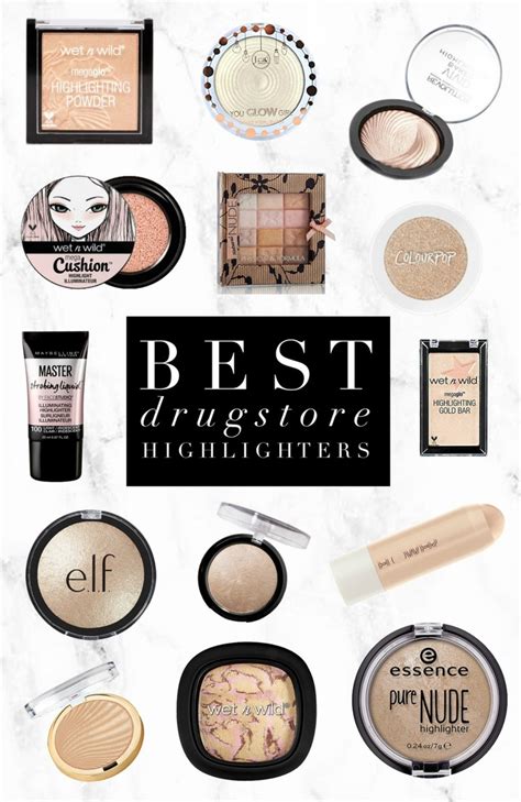 Best Drugstore Highlighters Twinspiration