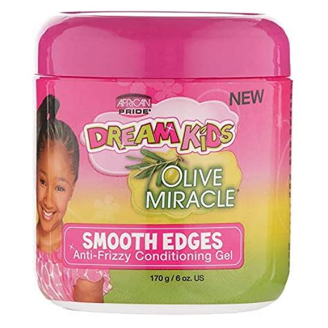 African Pride Dream Kids Olive Miracle Smooth Edges Anti Frizzy