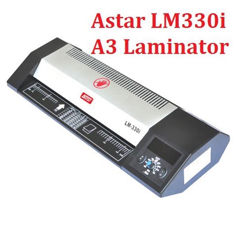 Mesin laminasi / laminating a3+ hot & cold laminatot Astar LM330i A3 Heavy Duty Laminator / Laminating Machine ...