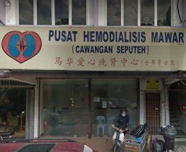 Mawar renal medical centre (mrmc) is a division of pusat hemodialisis mawar. Pusat Hemodialisis Mawar, Dialysis Centre in Kuchai Lama