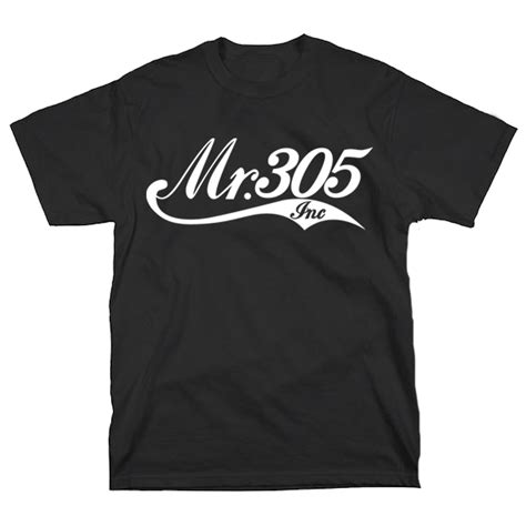 Mr 305 Logo Mens Tee Mr305 Inc