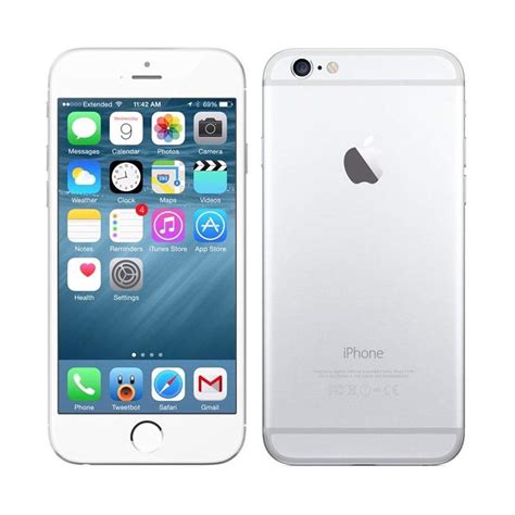 Jual Apple Iphone 6 16 Gb Smartphone Silver Refurbish Di Seller X