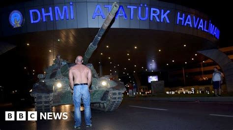 In Pictures Attempted Coup In Turkey BBC News